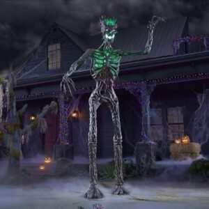 12.5-foot Giant-Sized Inferno Deadwood Skeleton