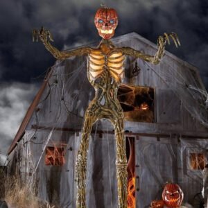 12-foot Inferno Pumpkin Skeleton
