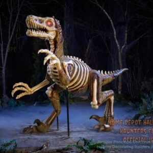 8-foot-long Animated LED Zombie