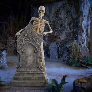 5FT Skelly Tombstone
